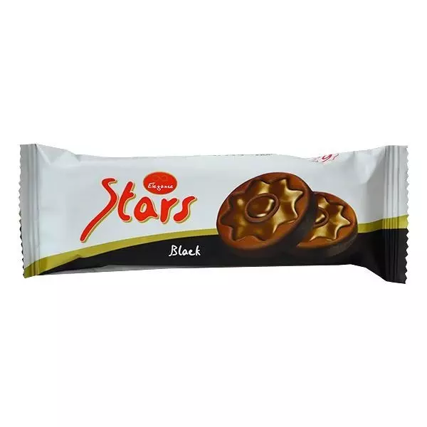 ELEGANCE STARS BLACK BISCUIT 34G 