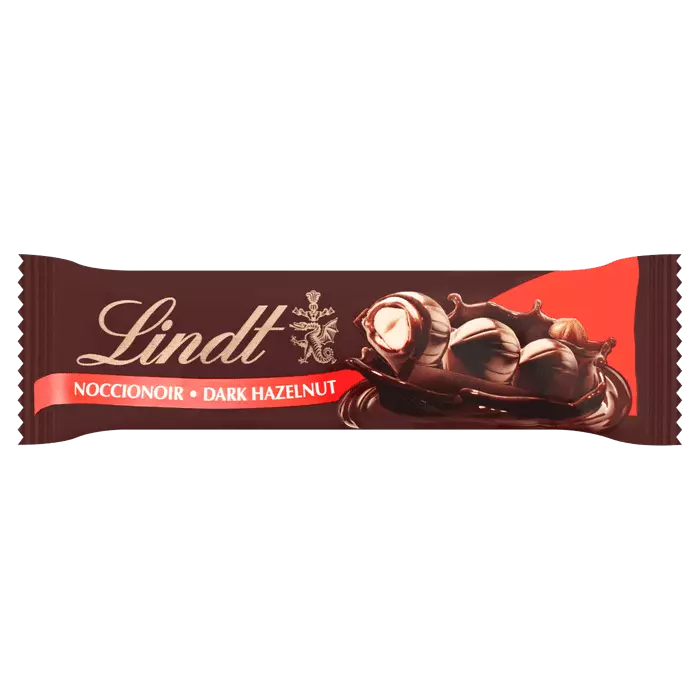 LINDT LINDOR DARK HAZELNUT 35 G