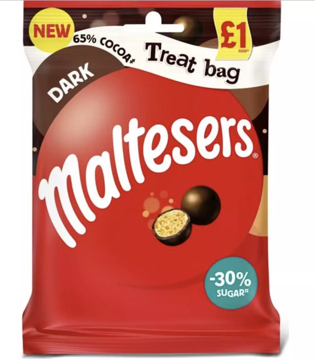 MALTESERS TREAT BAG DARK 59G  