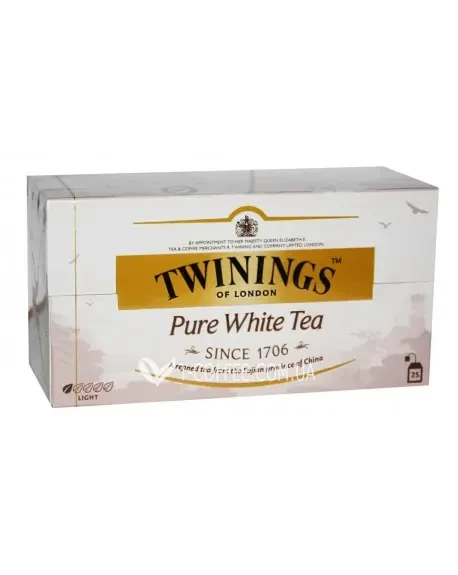 TWININGS PURE WHITE TEA *25 37.5 G