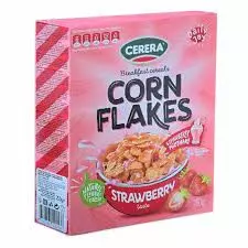 CERERA CORN FLAKES STRAWBERRY TASTE 250 G