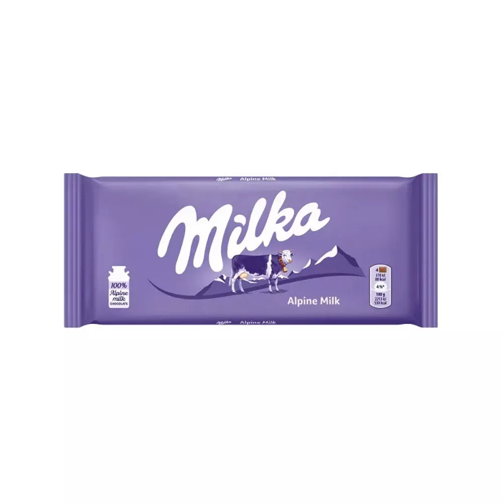 MILKA MILK CHOCOLATE 100 G