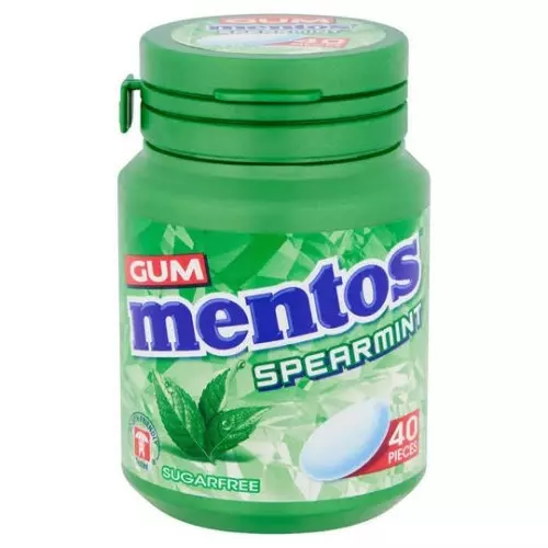 MENTOS GUM SPEARMINT 56G 