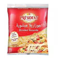 PRESIDENT SHREDDED MOZZARELLA 400 G