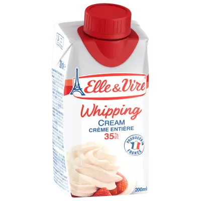 ELLE & VIRE WHIPPING CREAM 200ML