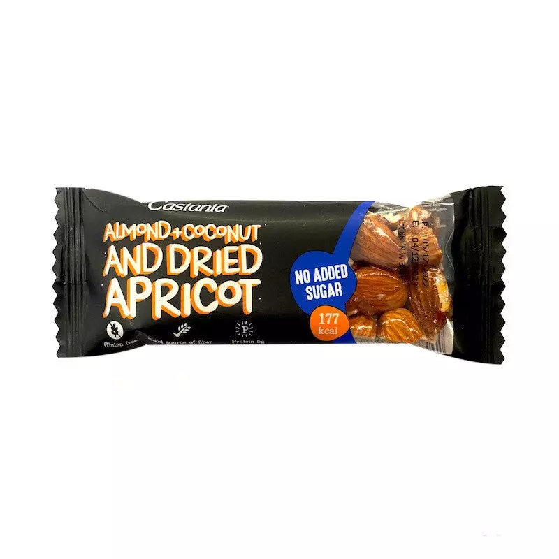 كاستانيا دايت بار لوز & جوز هند 38غ 
