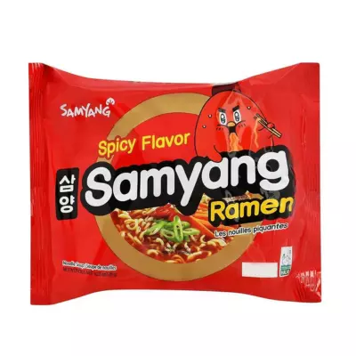 SAMYANG RAMEN SPICY NOODLES 120G  