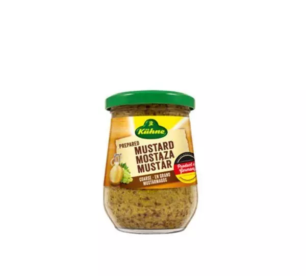 KUHNE MUSTARD WHOLE GRAIN 255G