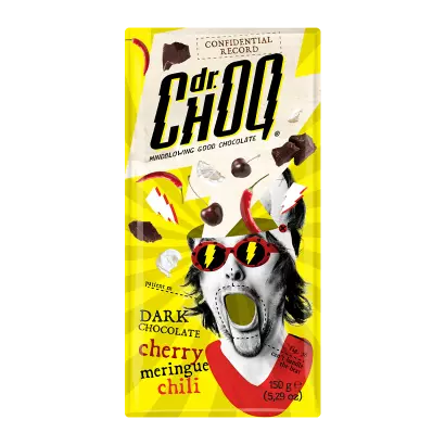 DR CHOQ MILK CHOCO CHERRY 150G 