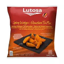 LUTOSA SPICY WEDGES 750 G