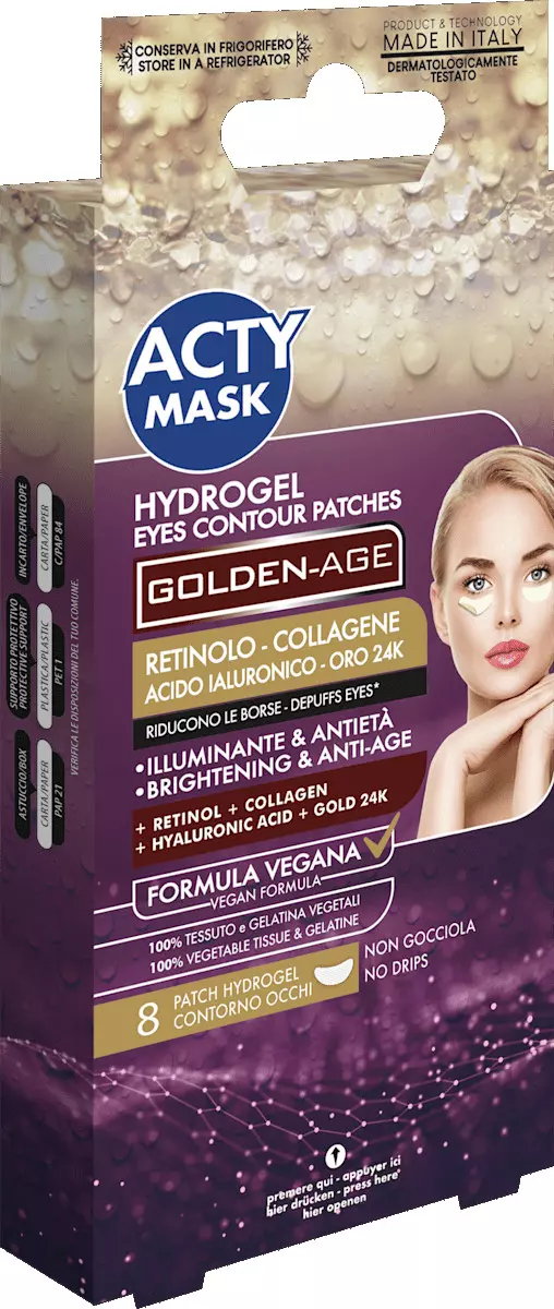 ACTY MASK EYE CONTOUR WITH NATURAL GOLD*8