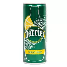 PERRIER LEMON CAN 250ML