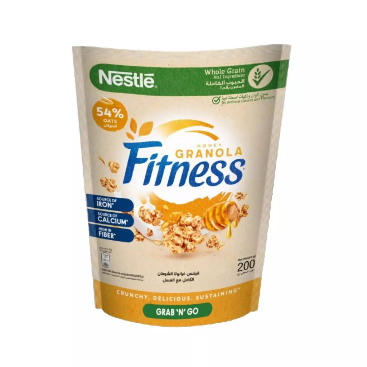 FITNESS GRANOLA HONEY 200G
