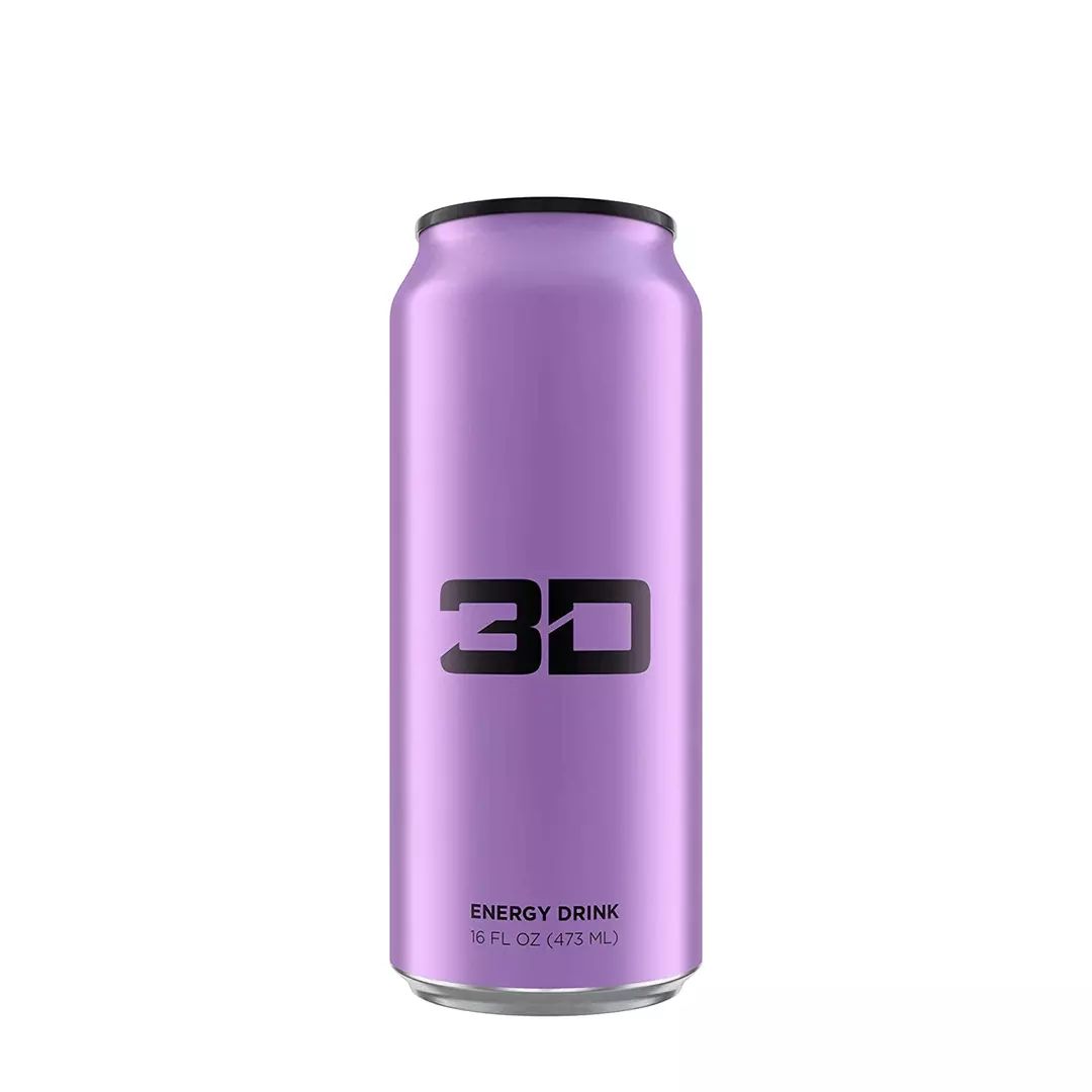 3D ENERGY DRINK GRAPE 473 ML