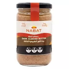 NABAT NATURAL DARK ALMOND BUTTER 260 G