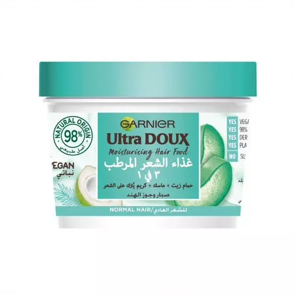 U DOUX HAIR FOOD MASK ALOE VERA 390 ML