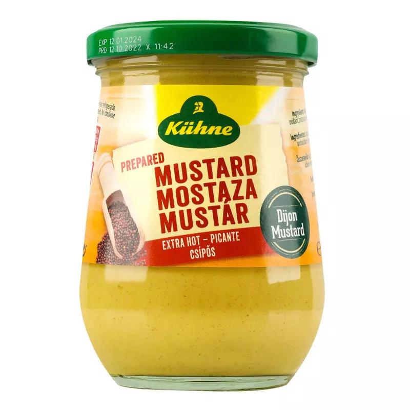 KUHNE MUSTARD DEJON EXTRA HOT 260G