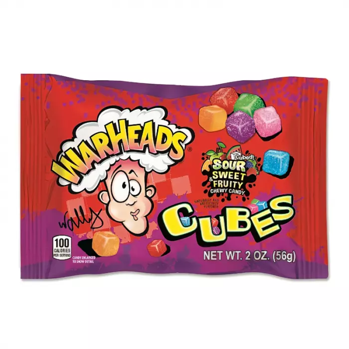 WARHEADS SOUR CUBES 56G