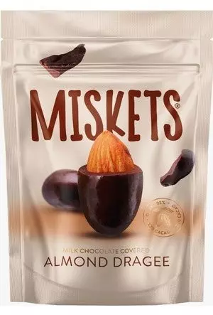 MISKETS ALMOND DRAGEE 70 G