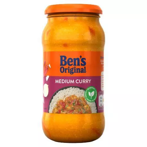 BEN'S ORIGINAL MEDIUM CURRY SAUCE 440 G