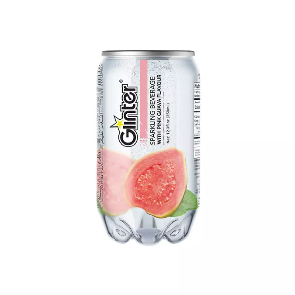 GLINTER SPARKLING WATER GUAVA 350 ML