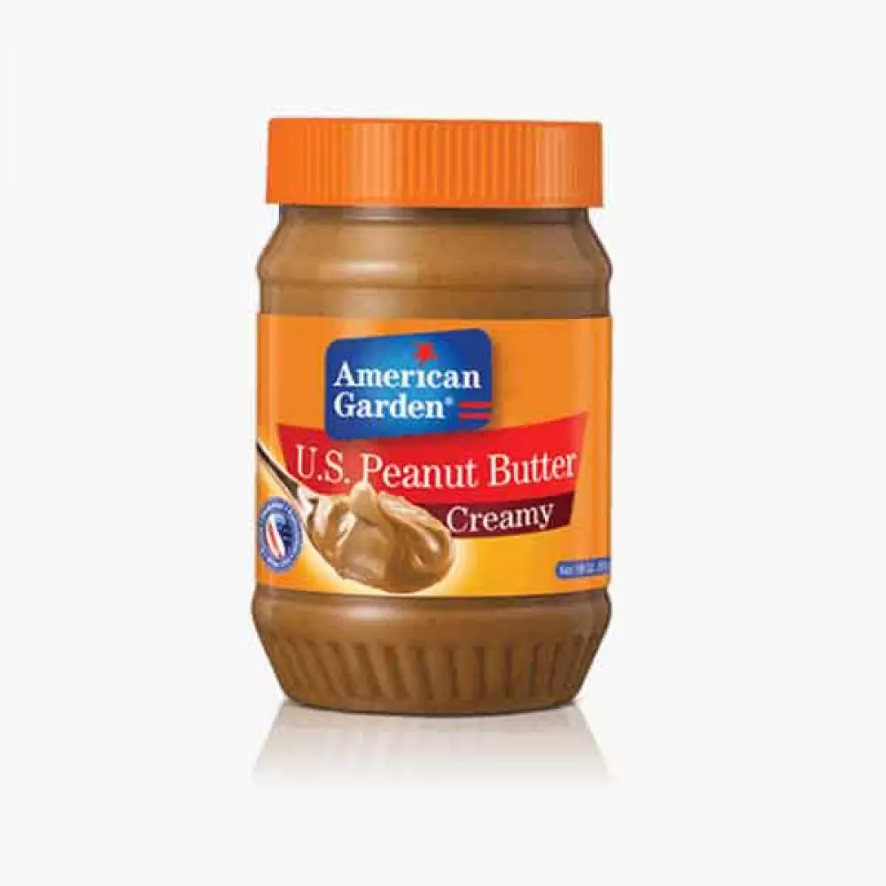 AMERICAN GARDEN PEANUT BUTTER 340G 
