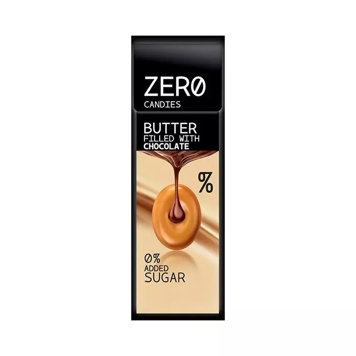 ZERO SUGAR FREE CANDIES BUTTER WITH CHOCOLATE 36G