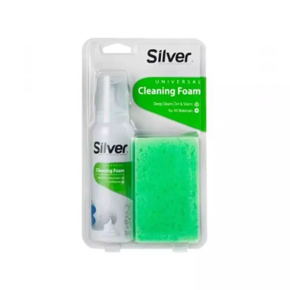 SILVER CLEANING FOAM + SPONGE