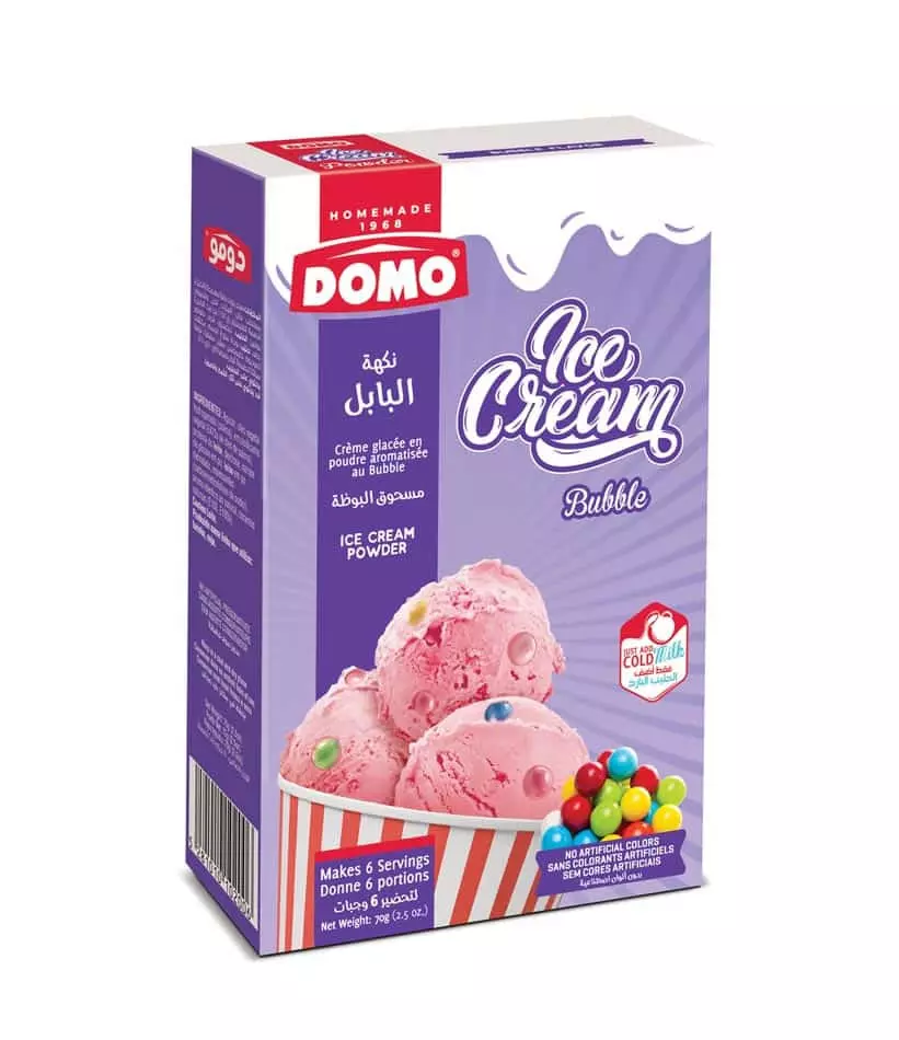 DOMO ICE CREAM POWDER BUBBLE 70 G