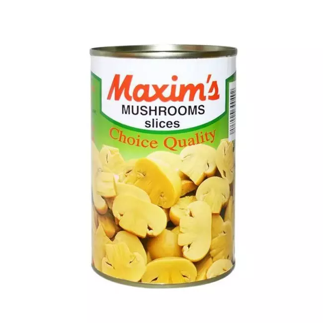 MAXIMS MUSHROOMS SLICES 425G 
