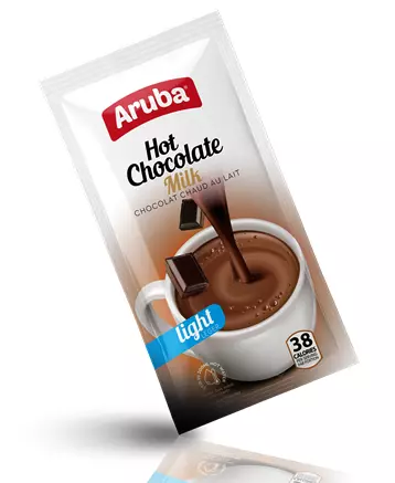 اروبا هوت شوكولا ميلك لايت 10غ  