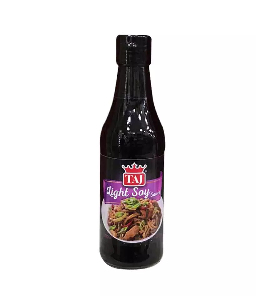 TAJ LIGHT SOY SAUCE 250ML 