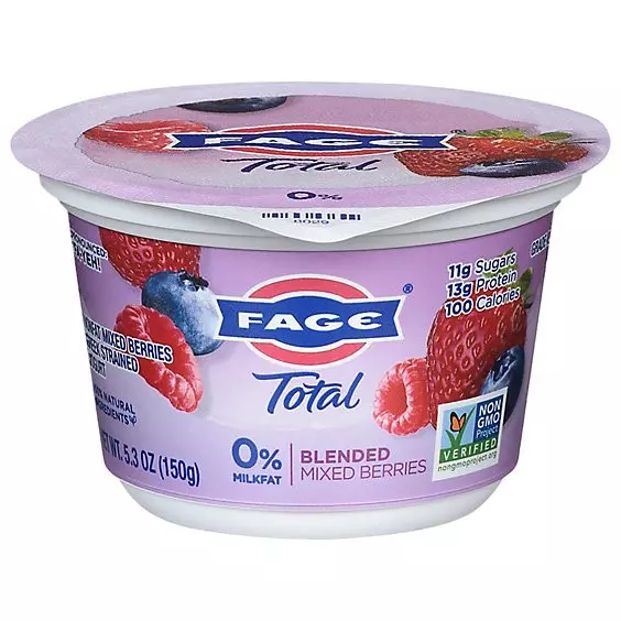 FAGE TOTAL 0% FAT WITH MIXED BERRIES 150 G