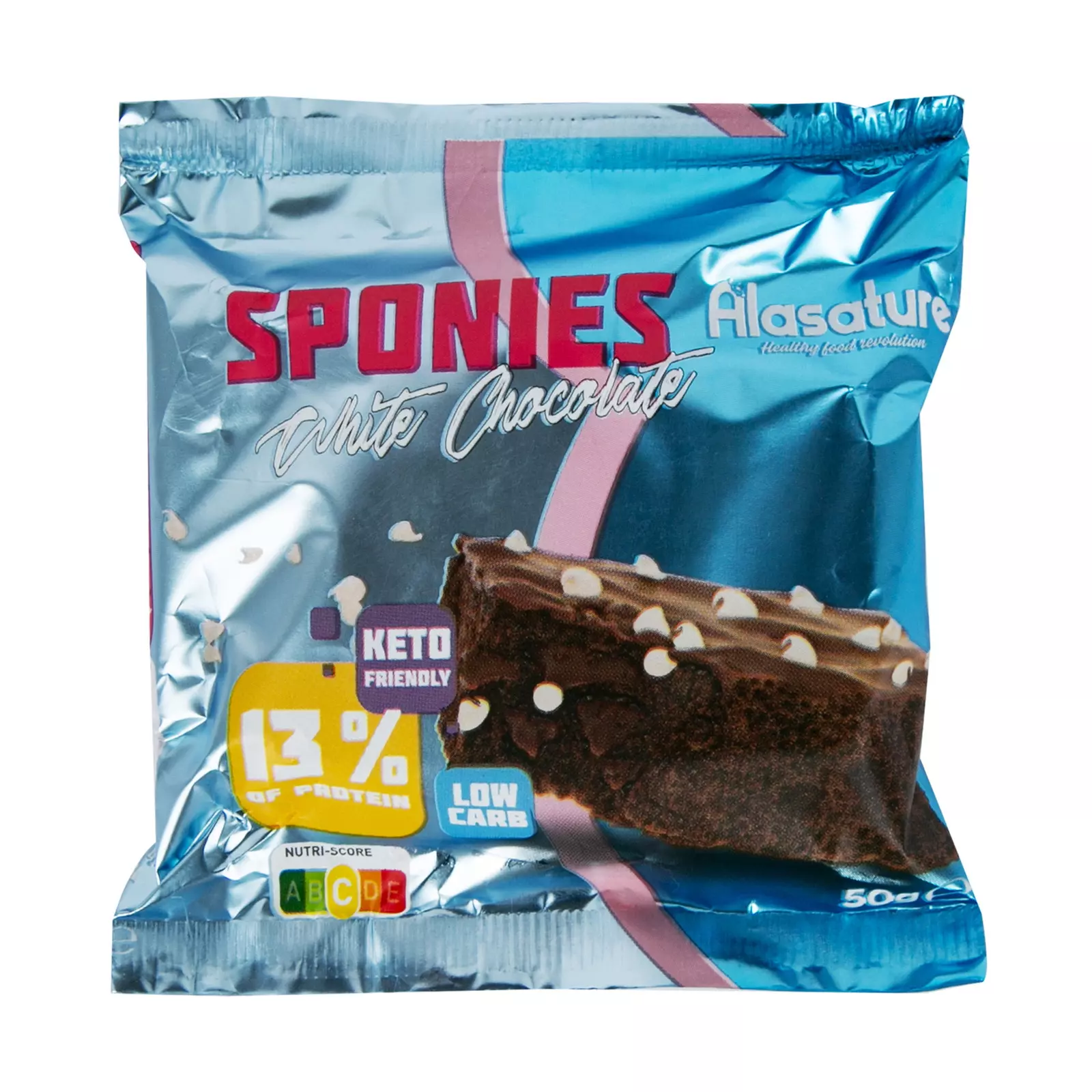 SPONIES WHITE CHOCO 50G 