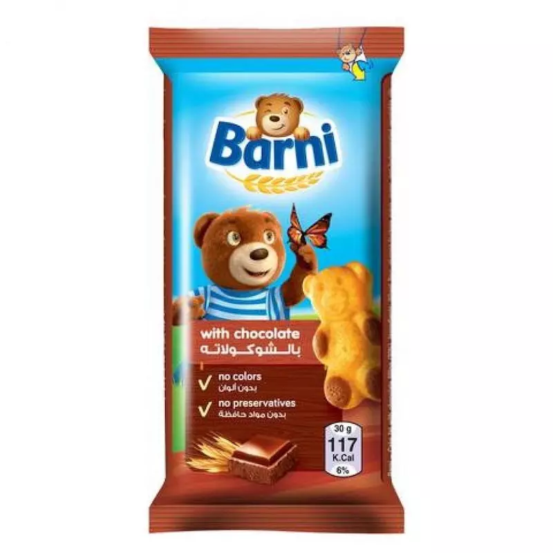 بارني كيك شوكولا 30غ  