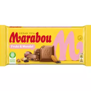 MARABOU FRUITS & ALMOND 200 G