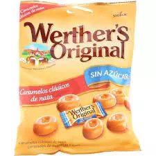 WERTHERS ORIGINAL SUGAR FREE 90G