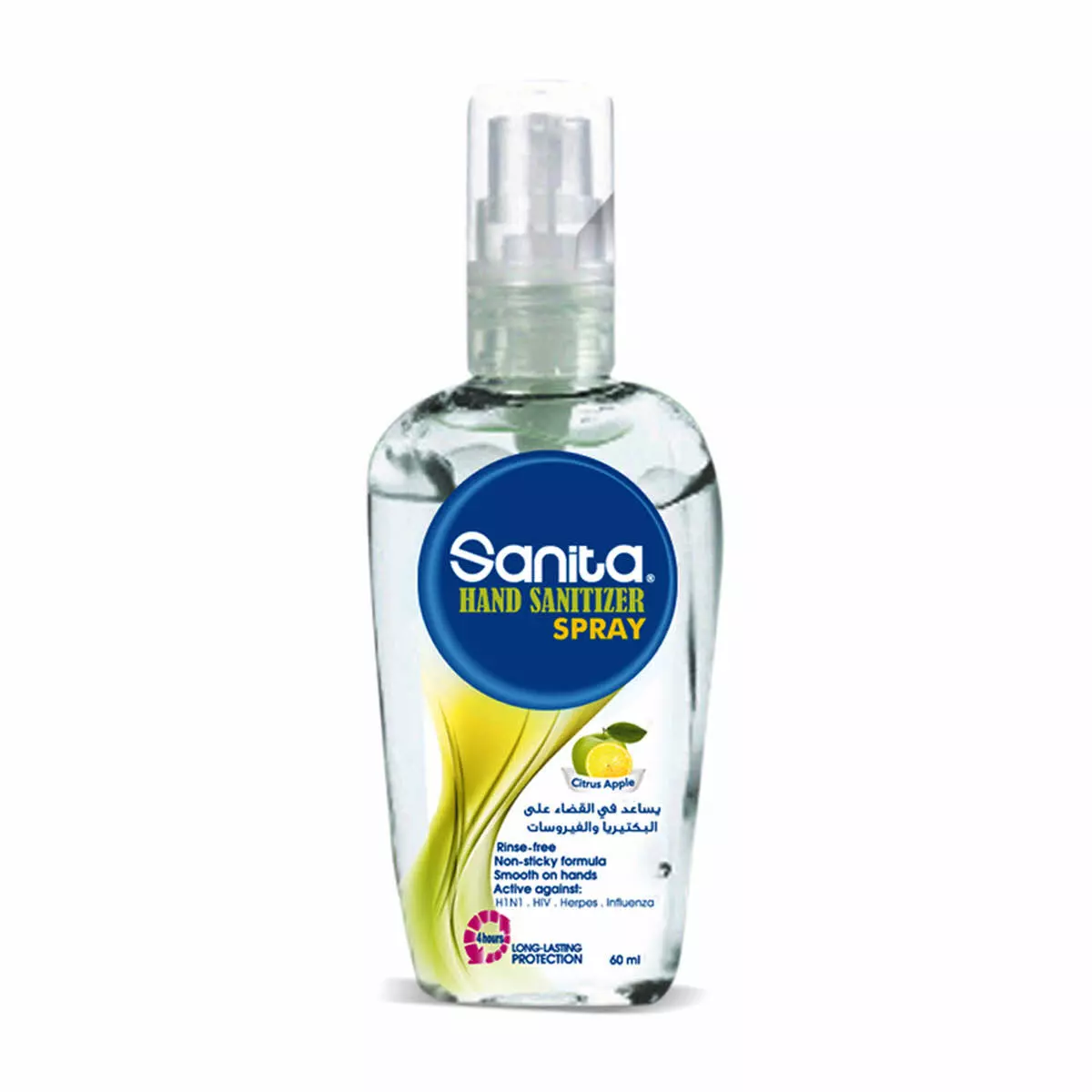 SANITA HAND SANITIZER SPRAY 60 ML 