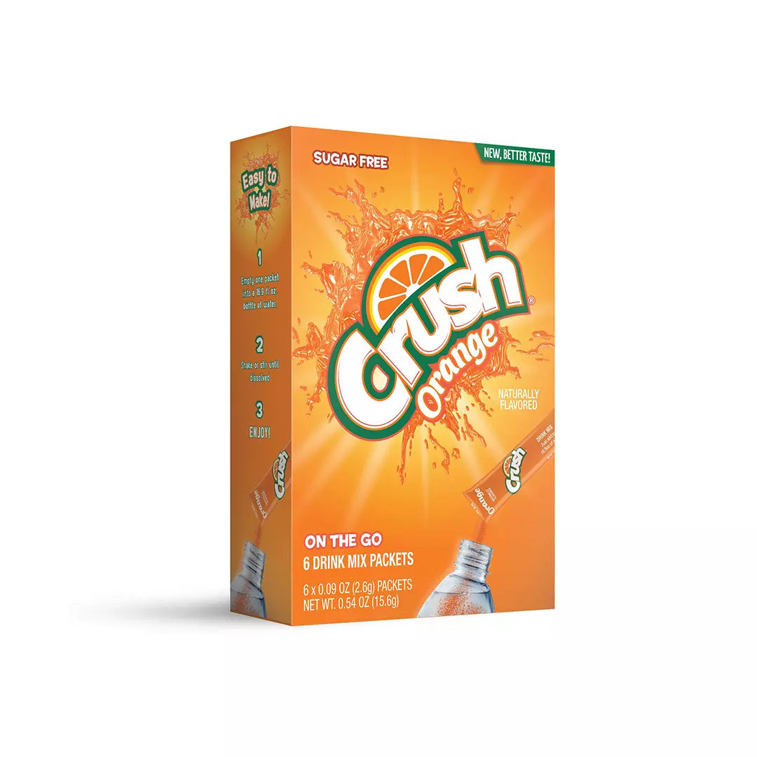 CRUSH ORANGE DRINK MIX 15G