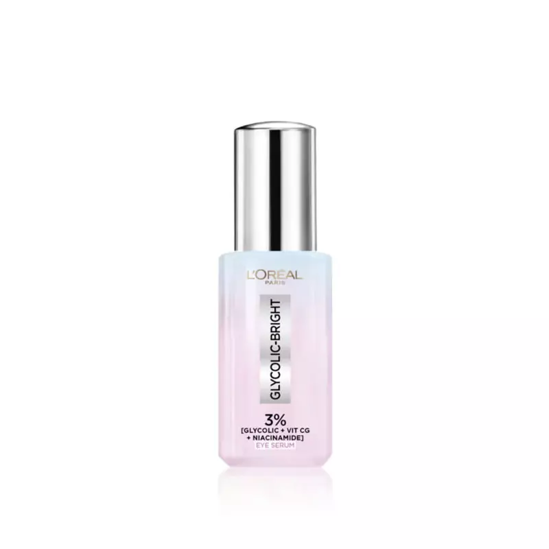 LOREAL GLYCOLIC BRIGHT DARK CIRCLES EYE SERUM 20ML