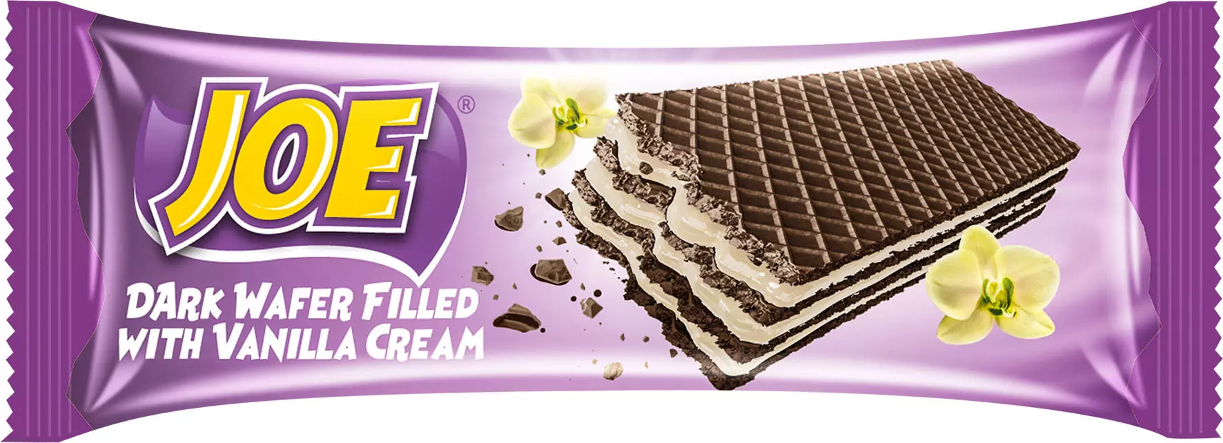 JOE DARK WAFER FILLED WITH VANILLA CREAM 20 G
