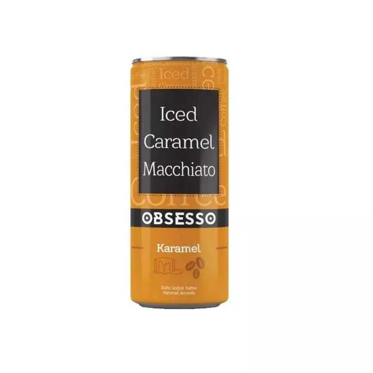 OBSESSO  ICE COFFEE CARAMEL MACCHIATO 250 ML