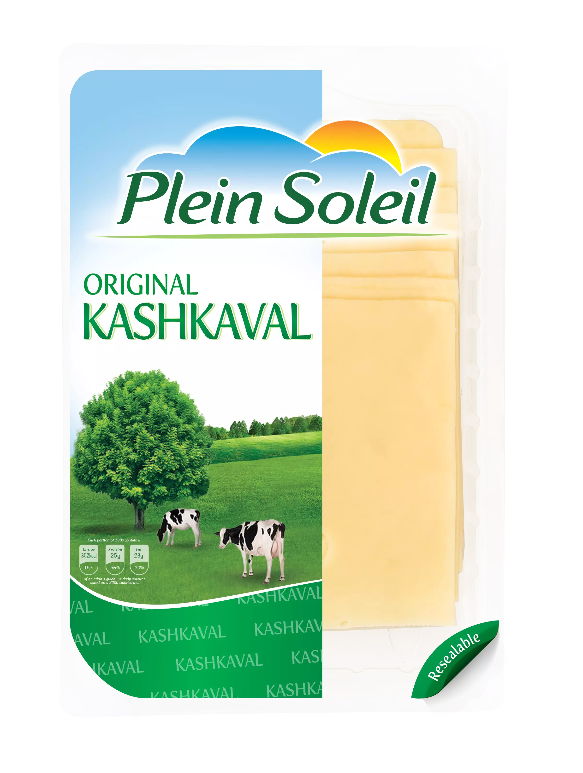 PLEIN SOLEIL KASHKAVAL SLICES 250 G