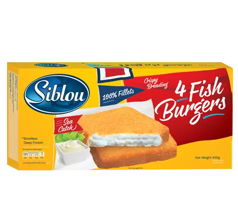 SIBLOU FISH BURGERS 400 G