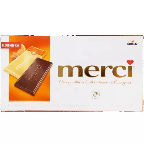 MERCI ORANGE & ALMOND 100 G