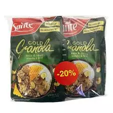SANTE GOLD GRANOLA NUTS&HONEY 300G*2-20%