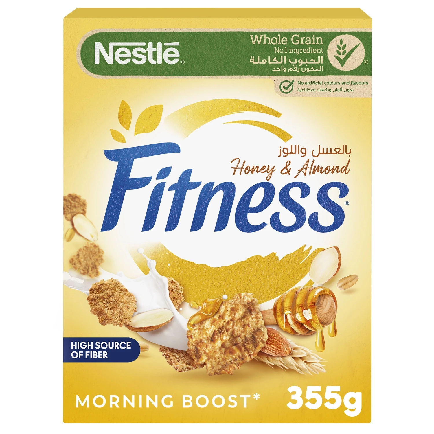 FITNESS HONEY & ALMOND 355G
