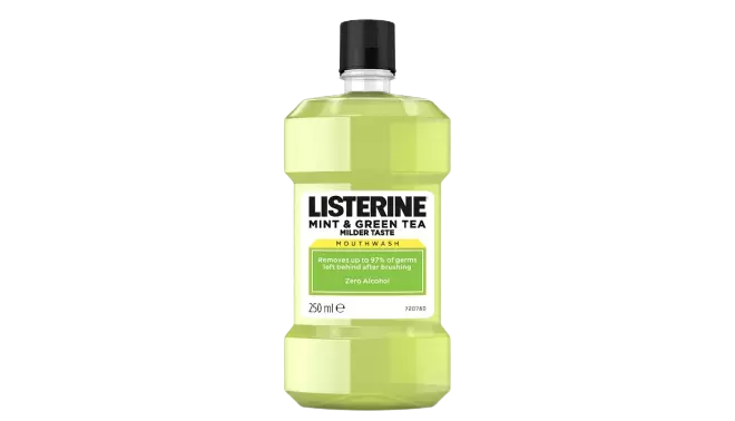 LISTERINE MINT & GREEN TEA 250ML