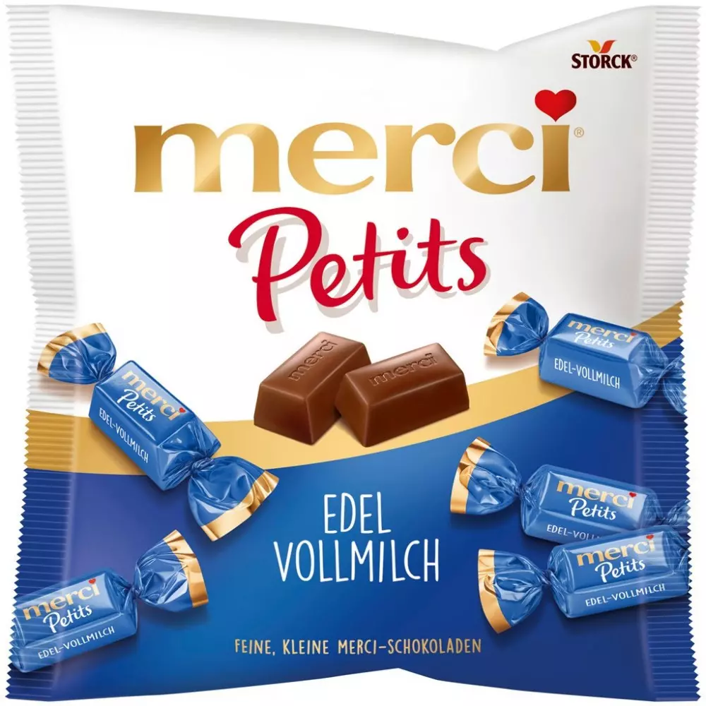 MERCI PETITS FINE MILK 125G  