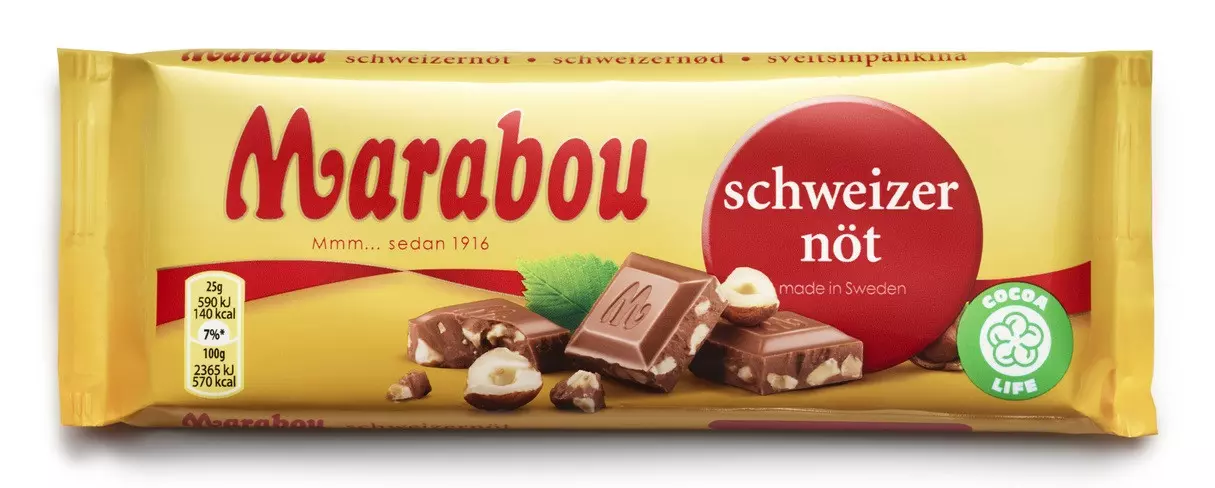MARABOU SWISS NUTS 100 G